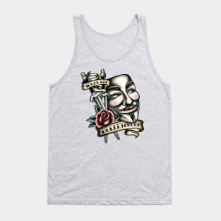 Old school Vendetta Tank Top